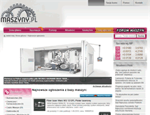 Tablet Screenshot of maszyny.pl